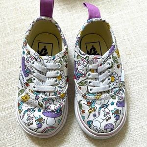 Toddler Girl Vans sneakers size 6